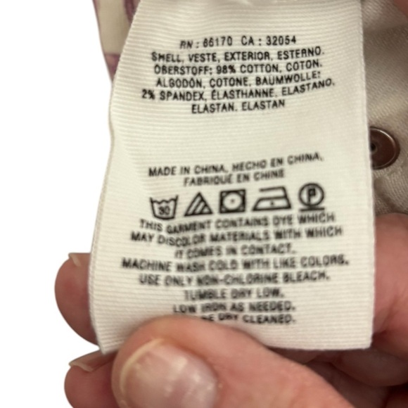 PILCRO AND THE LETTERPRESS - SIZE 29 - FLORAL PRINT - MID / HIGH RISE SKINNY B18 - Picture 14 of 14